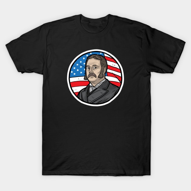 Chester A. Arthur T-Shirt by Baddest Shirt Co.